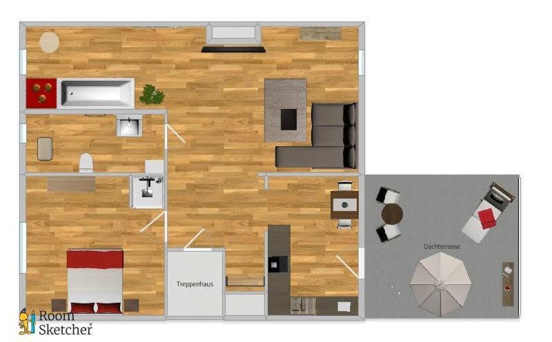 ブランケンブルクHarMonie Penthouse In Blankenburgアパートメント エクステリア 写真
